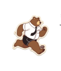 Oso corre!