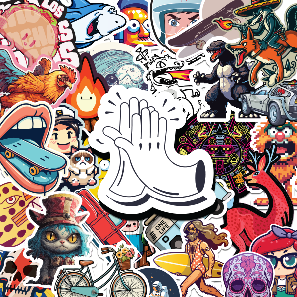 Stickers para todos!