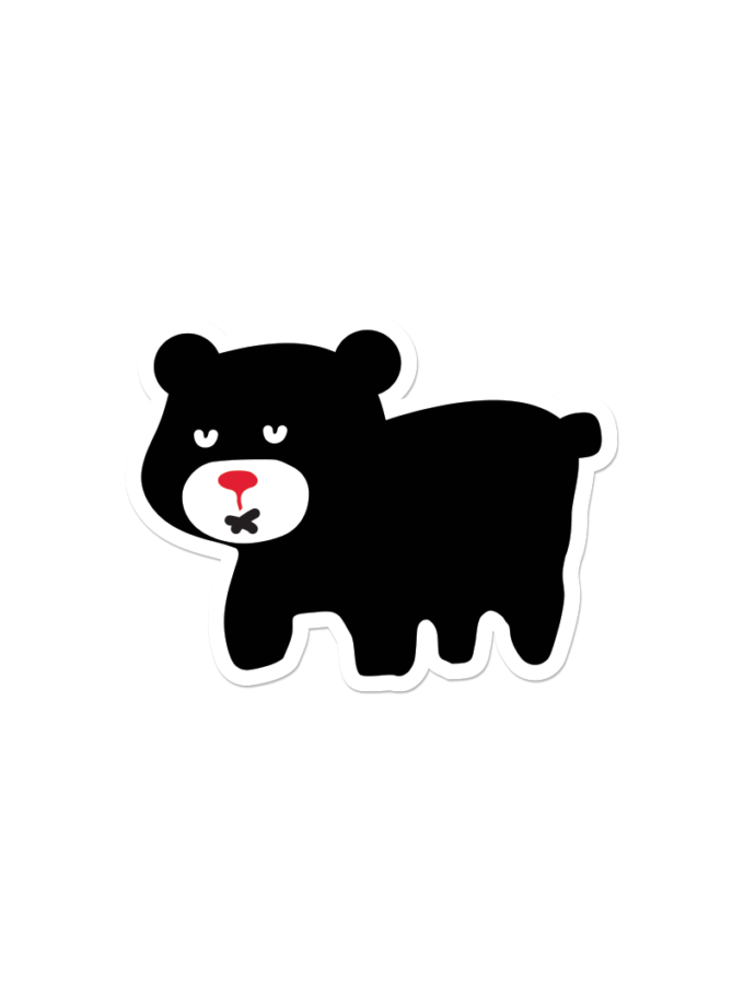 Sticker de Oso Doodle