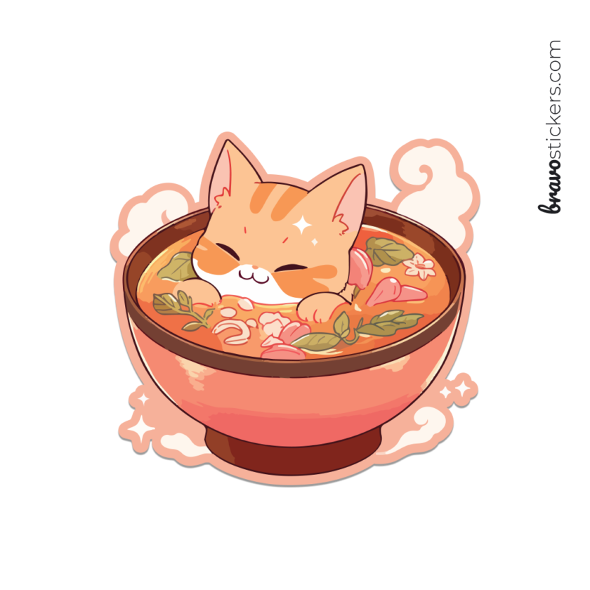 Gato y ramen
