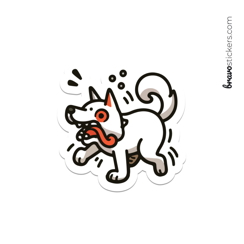 Perro loco