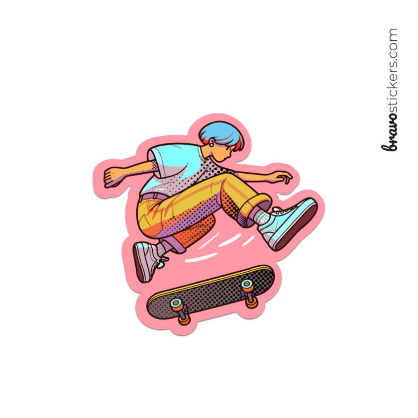 Skateboard girl