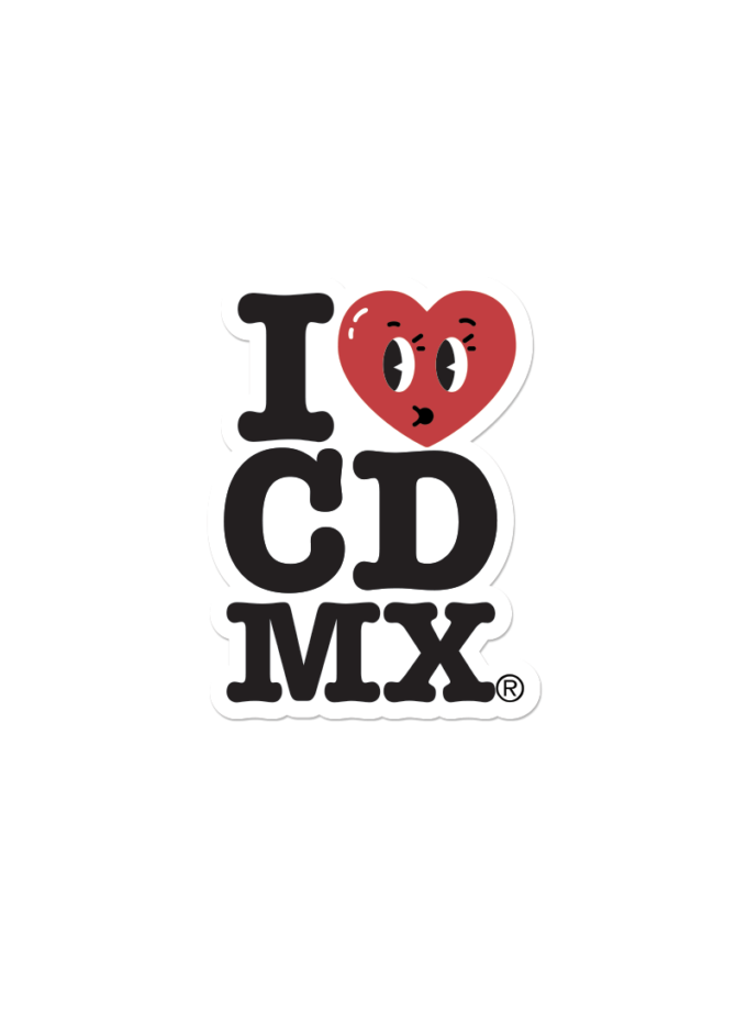 I LOVE CDMX STICKER