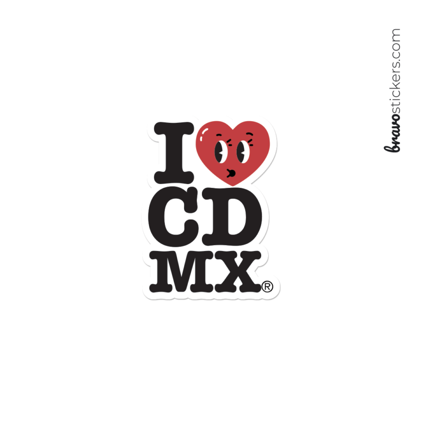 I LOVE CDMX STICKER