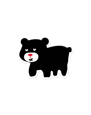 Sticker de Oso Doodle